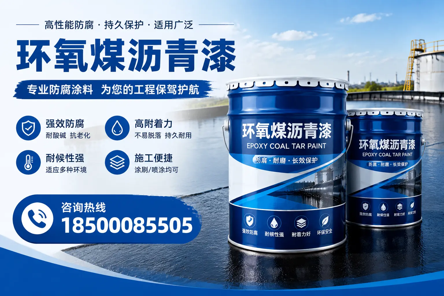 环氧煤沥青漆与其他漆类的比较，临沧用户的选择依据